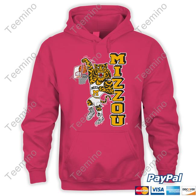 Missouri Dunking Tiger Hoodied Sweatshirt