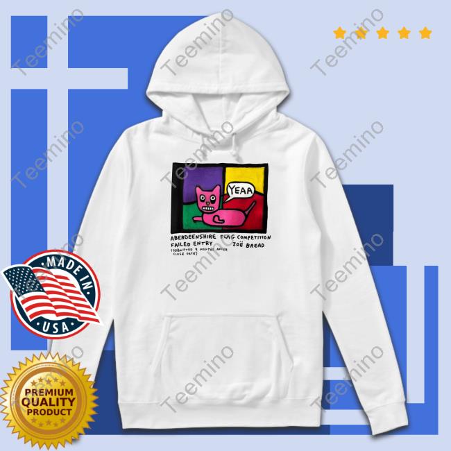 Zoe Bread Merch My Flag Competition Entry Hooded Sweatshirt