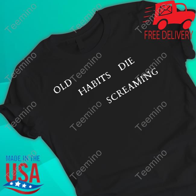 Yourillus1onist Ttpd Old Habits Die Screaming Hoodie